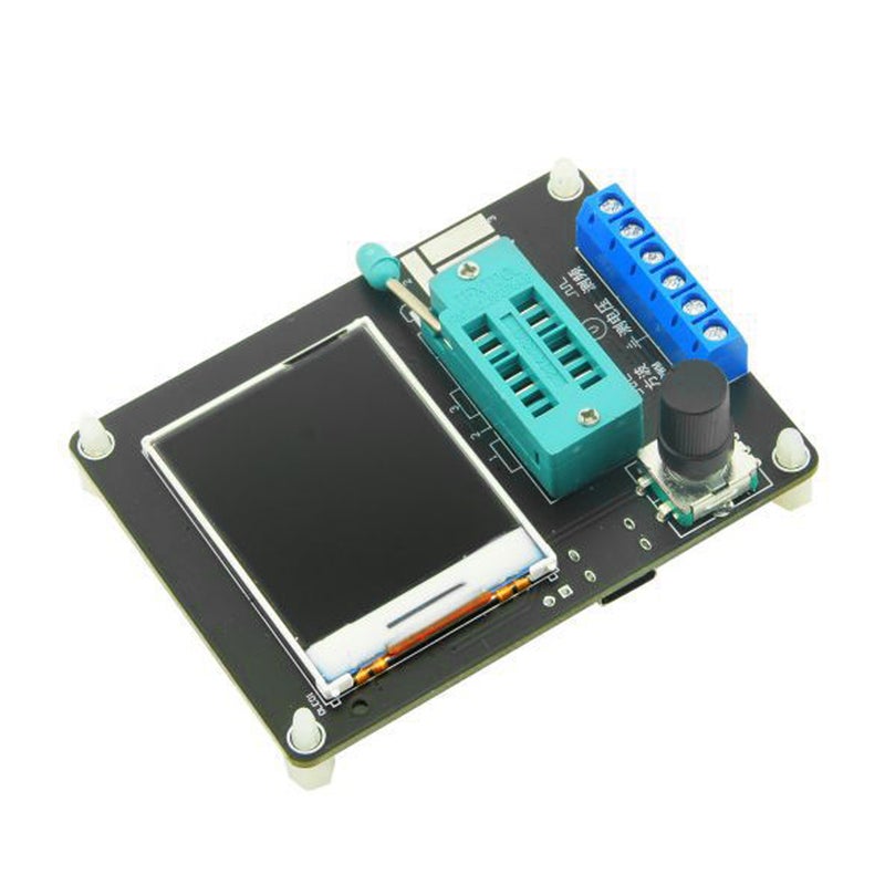 GM328A Transistor Diode SMT Component Tester 1.77inch TFT Display Capacitance ESR Voltage Frequency Meter PWM Squarewave Signal Generator Electronic Kit - Image 1