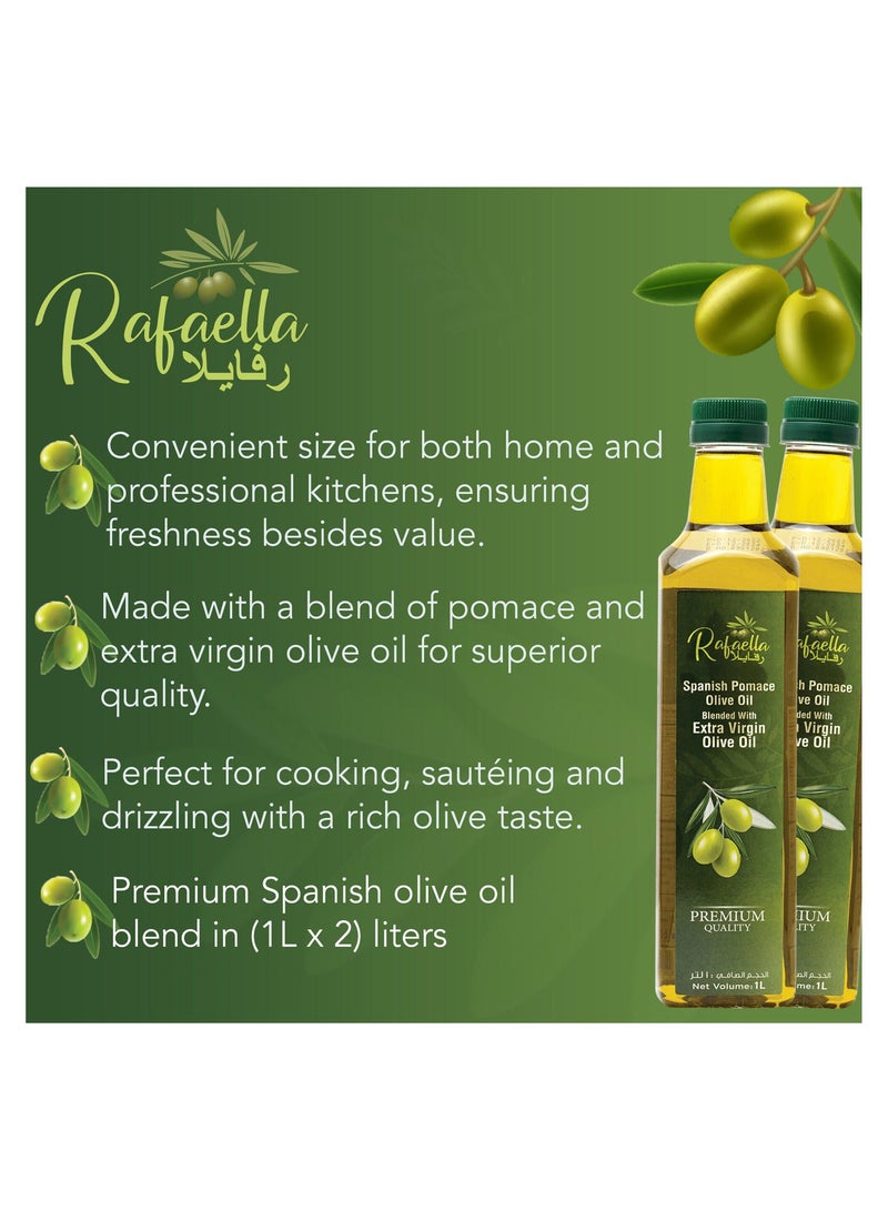 Rafaella Spanish Pomace Olive Oil Blended With Extra Virgin Olive Oil - Image 4