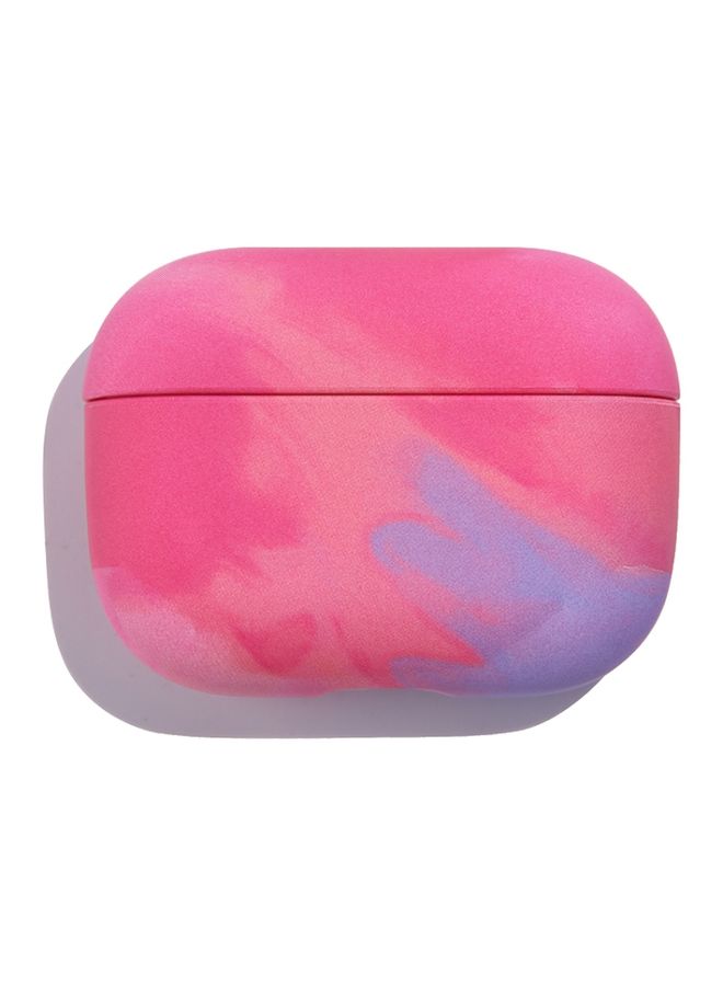 Case Cover For AirPods 3 Ink Painting Water Sticker PC Earphone Case Ink Rose Red