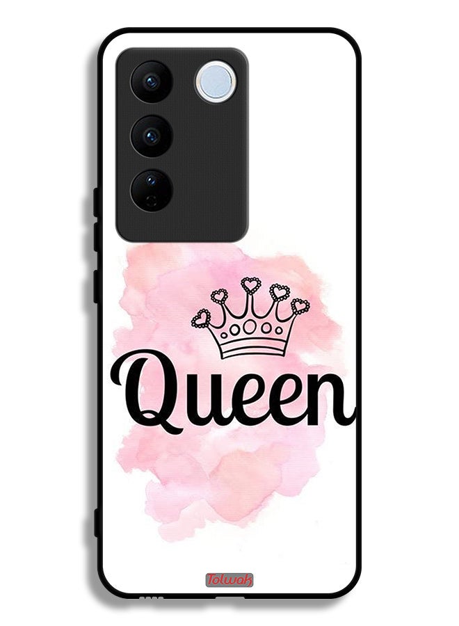 Tolwak Vivo S16e Protective Case Cover Queen Art - Image 1