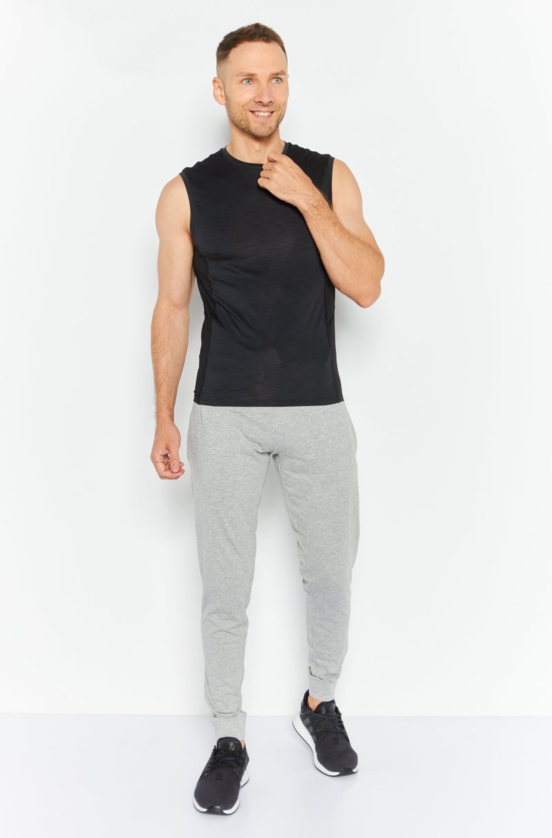 French Connection Men 2 Pack Regular Fit Brand Logo Jogger Pant, Navy  - Image 4