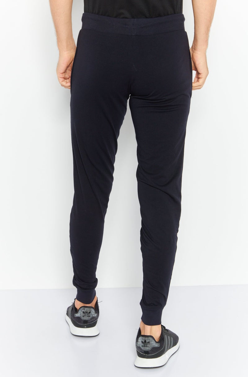 French Connection Men 2 Pack Regular Fit Brand Logo Jogger Pant, Navy  - Image 3