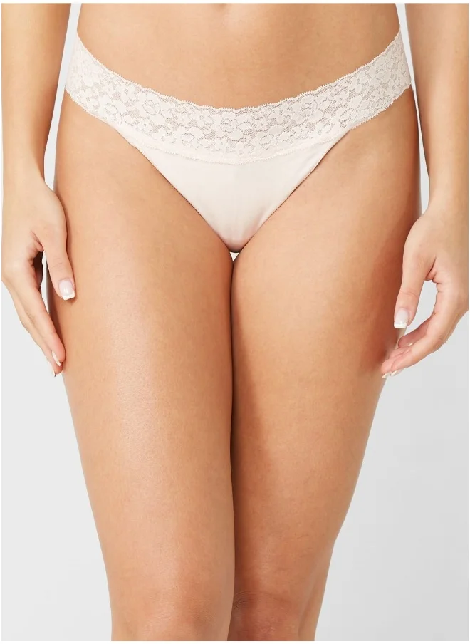 La Senza Lace Detail Thong