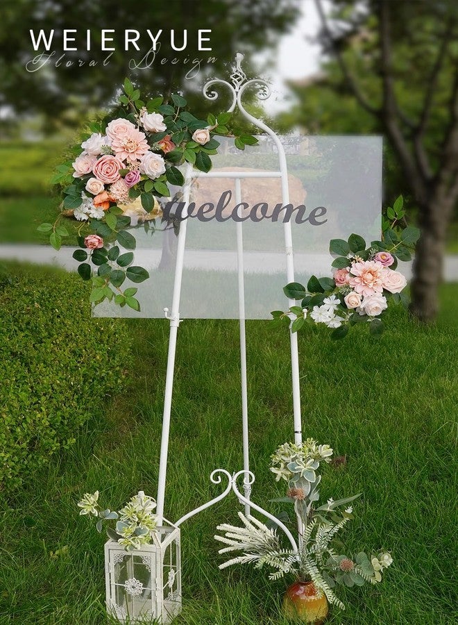 WEIERYUE Artificial Flower Box Set Silk Fake Flowers for DIY Centerpieces Cake Decorations, Wedding Bouquets, Boutonnieres, Home Decorations(Romantic Pink) - Image 5