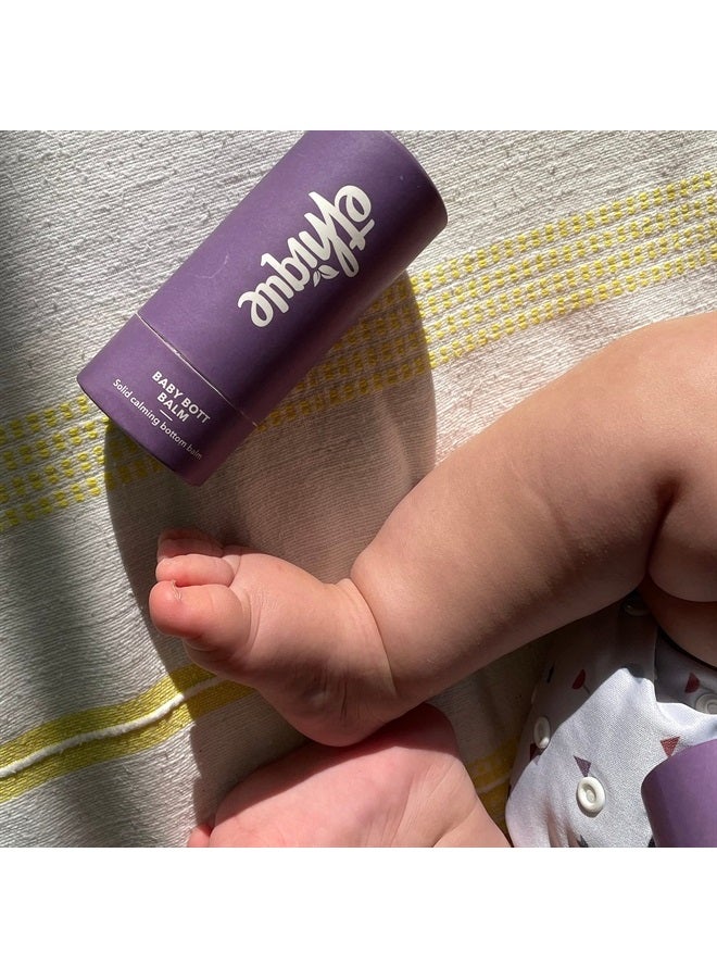 Ethique Baby Bott Balm Calming Solid Bum Balm Tube for Babies - Plastic-Free, Vegan, Cruelty-Free, Eco-Friendly, 3.53 oz (Pack of 1)
