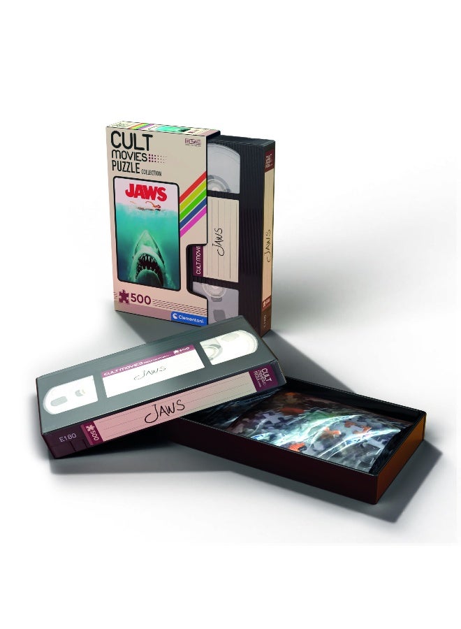 Clementoni Jaws Cult Movie Puzzle - 500 Pcs - Image 3