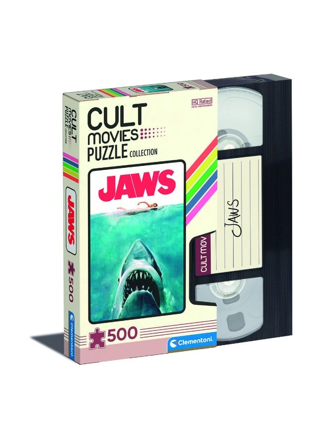 Clementoni Jaws Cult Movie Puzzle - 500 Pcs - Image 2