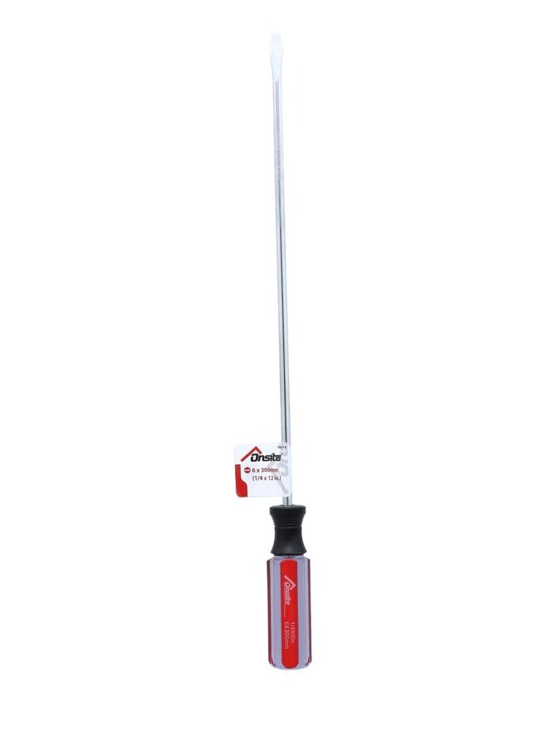 OnSite Flat Screwdriver Multicolor 6 x 300mm - Image 2
