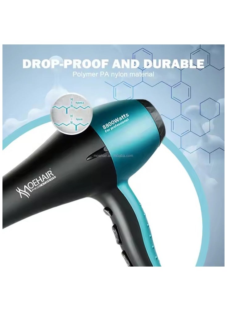 MoeHair - MOثHAIR Professional Hair Dryer 8800W MO-7000 - Image 1