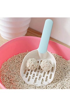 PL Eco-Friendly Cat Litter Scoop with Vibrant Blue Handle - Durable and Easy to Use  - Image 3