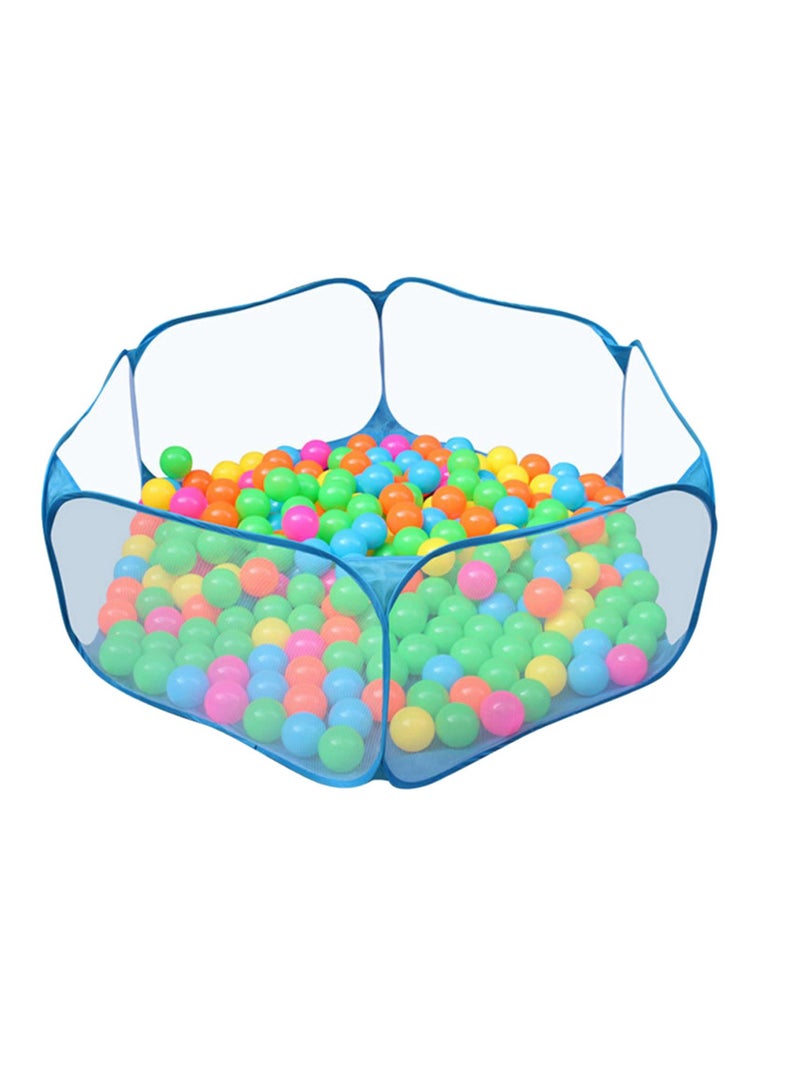 Sorandy Foldable Ocean Ball Pool Children's Tent Blue - Image 5