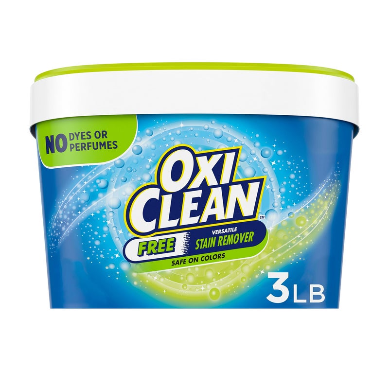 Oxiclean مسحوق مزيل البقع المتعدد الاستخدامات OxiClean Free، 3 رطل - Image 1
