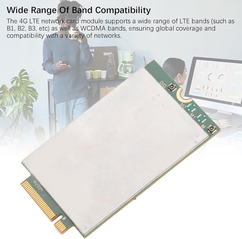 مضاد لامتصاص الروائح الكريهة 4G LTE بطاقة شبكة، FM350 GL 16 4G LTE بطاقة شبكة، 1 جيجابت في الثانية 2x2 MIMO تدعم GNSS M.2 وحدة بطاقة شبكة لنظام لينكس مواد خالية من العيب خيارات لكل سوق - Image 4