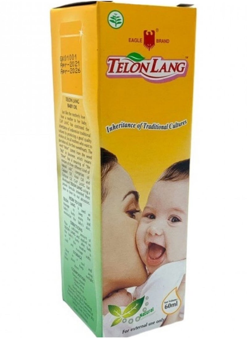 إيجل - زيت تيلون لانج لتدليك الأطفال 60 مل - Image 1