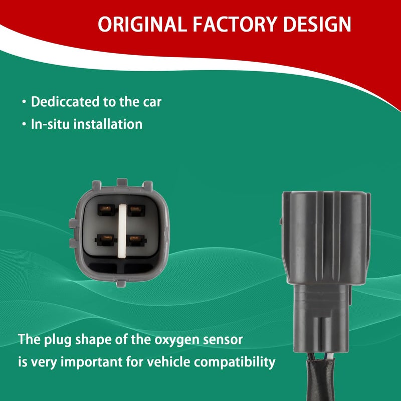 NECATUO O2 Oxygen Sensor Heated Air Fuel Ratio for Subaru and Scion Models - Image 3