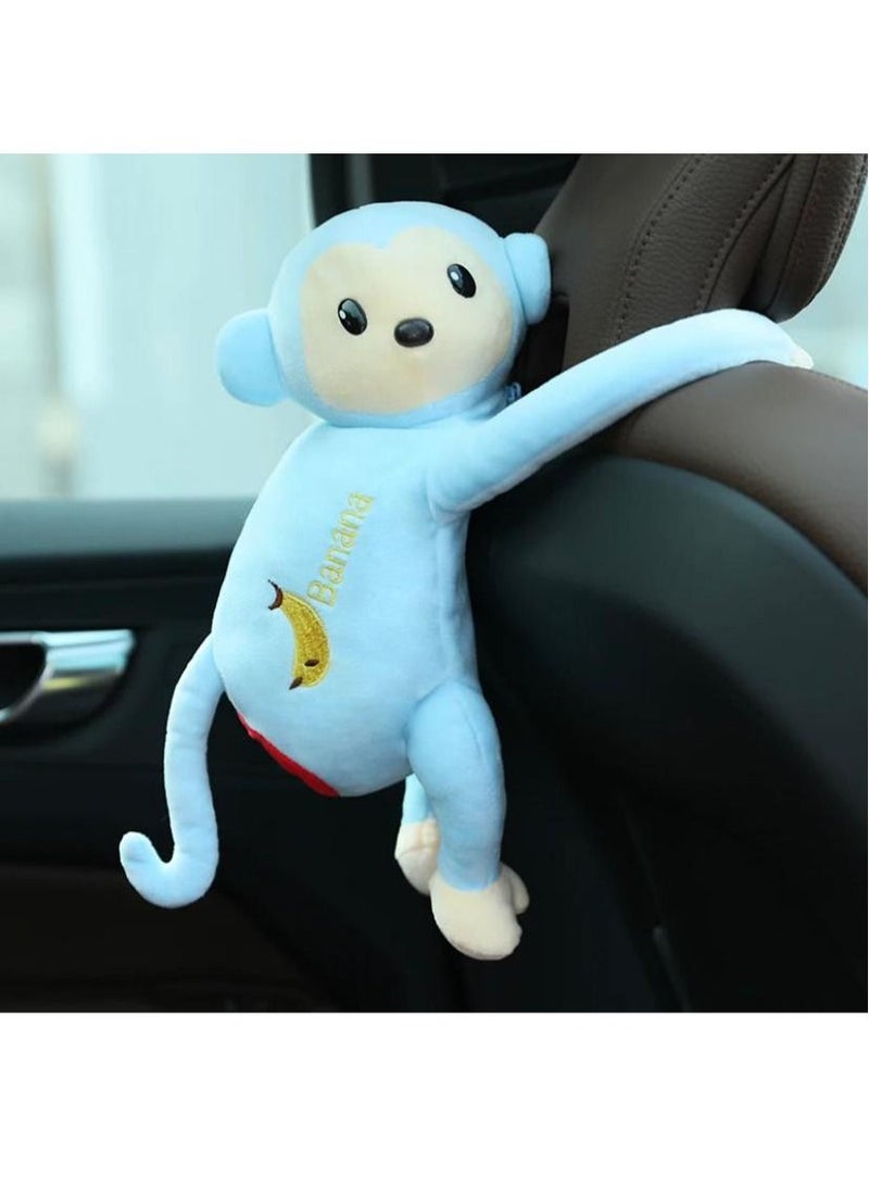 SFMW Car Hanging Tissue Box with Monkey Design  - Image 2