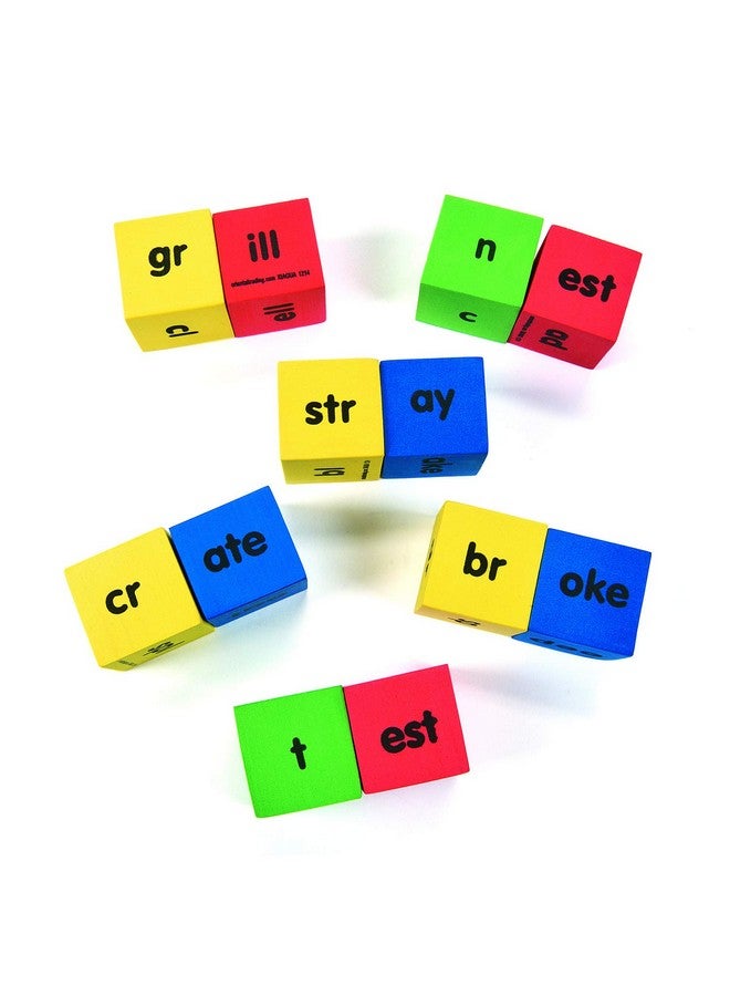 Fun Express Word Family Dice - 17 Pieces - Educational and Learning Activities for Kids - Image 3