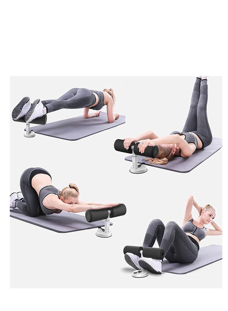 بلان A جهاز تمرينات الجلوس متعدد الاستخدامات، مزود بقضيب قابل للتعديل، يعمل بالشفط الذاتي لتثبيت قوي، مثالي لتدريب عضلات البطن والضغط، ويوفر دعمًا جانبيًا لتمرين أكثر فعالية - Image 3