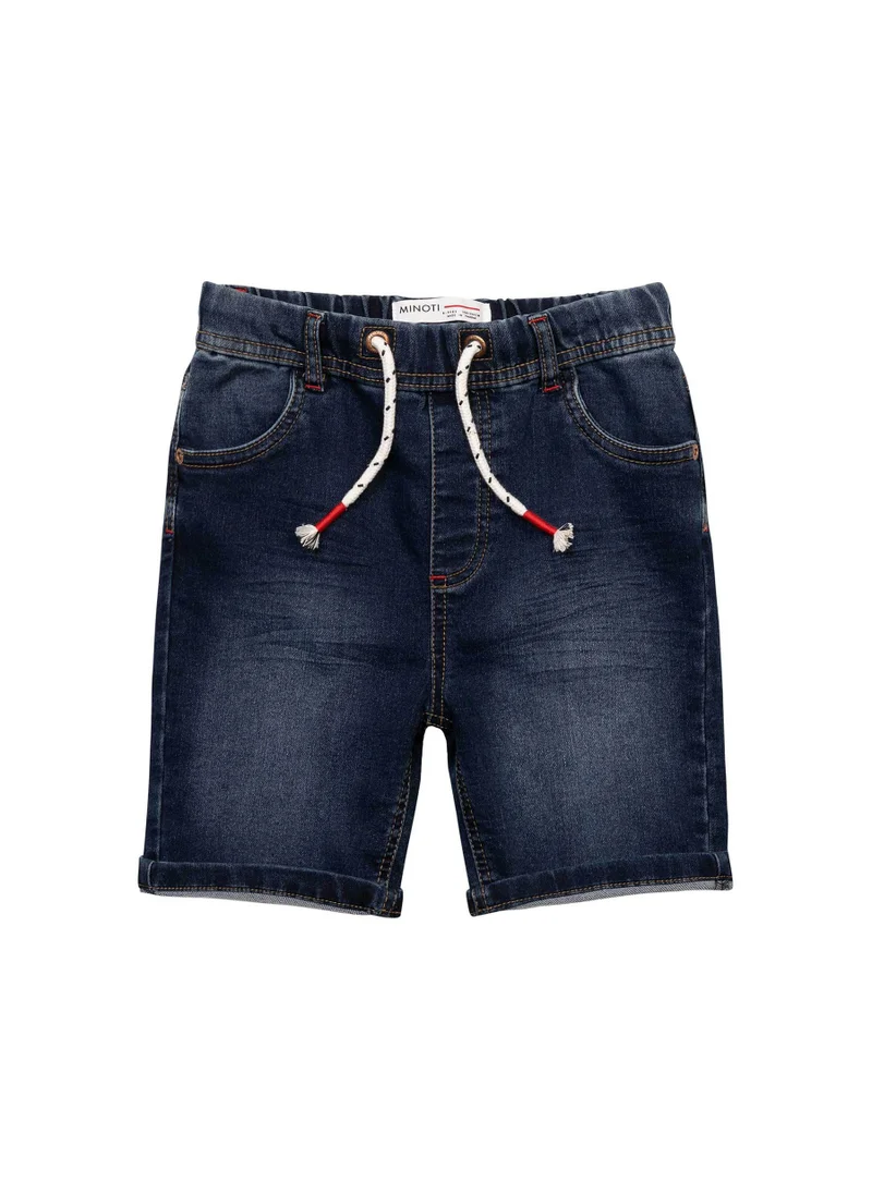 مينوتي Kids Knitted Denim Short