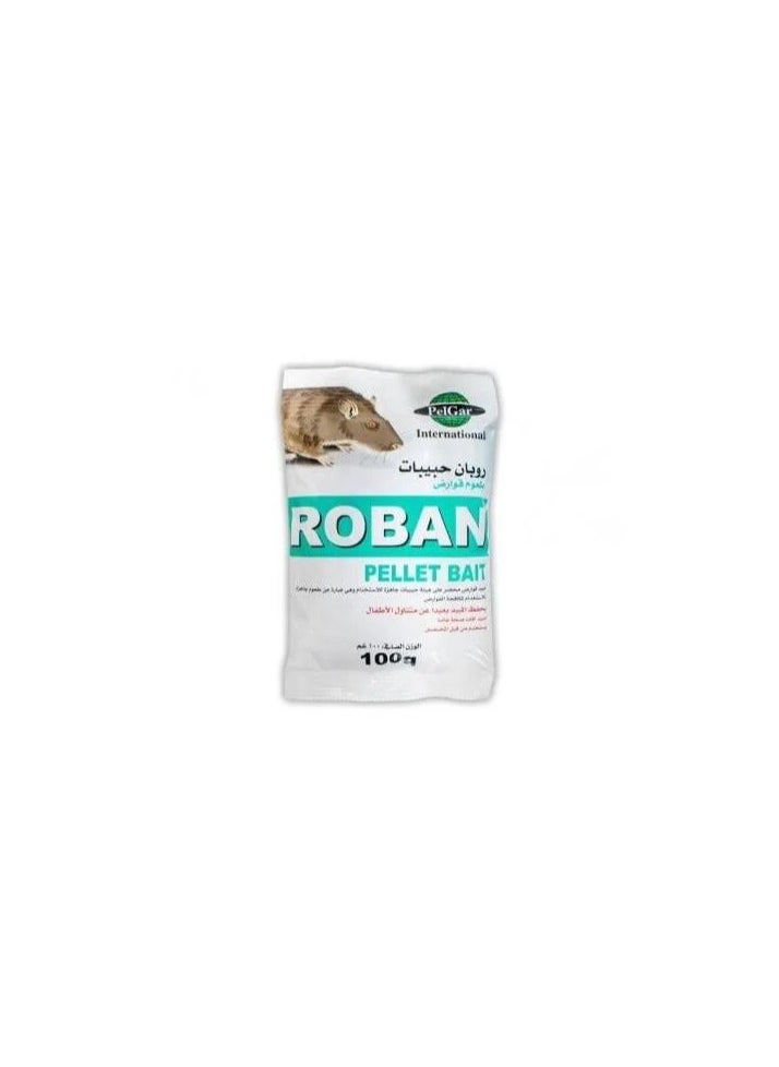 ROBAN Soft baits to control rodents, 100 grams 