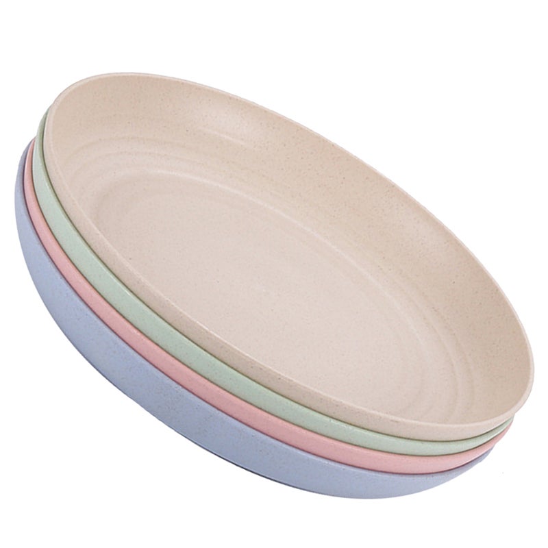 8 Pcs Household Food Serving Dish Serving Plate Reusable Pasta Plate Western Food Plate - Image 3