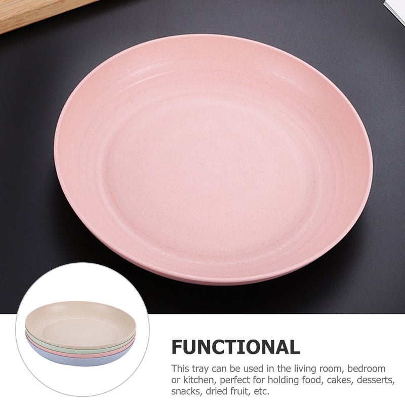 8 Pcs Household Food Serving Dish Serving Plate Reusable Pasta Plate Western Food Plate - Image 5