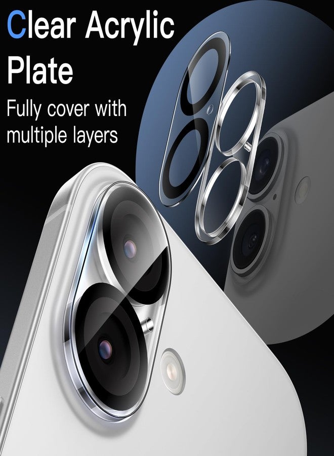 JETech Camera Lens Protector for iPhone 17 6.3-Inch, 9H Tempered Glass, Anti-Scratch, Case Friendly, Does Not Affect Night Shots, HD Clear, 3-Pack (Clear) - Image 3