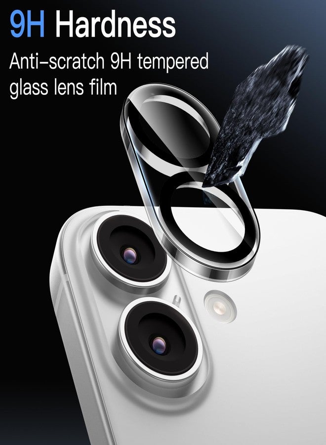 JETech Camera Lens Protector for iPhone 17 6.3-Inch, 9H Tempered Glass, Anti-Scratch, Case Friendly, Does Not Affect Night Shots, HD Clear, 3-Pack (Clear) - Image 4