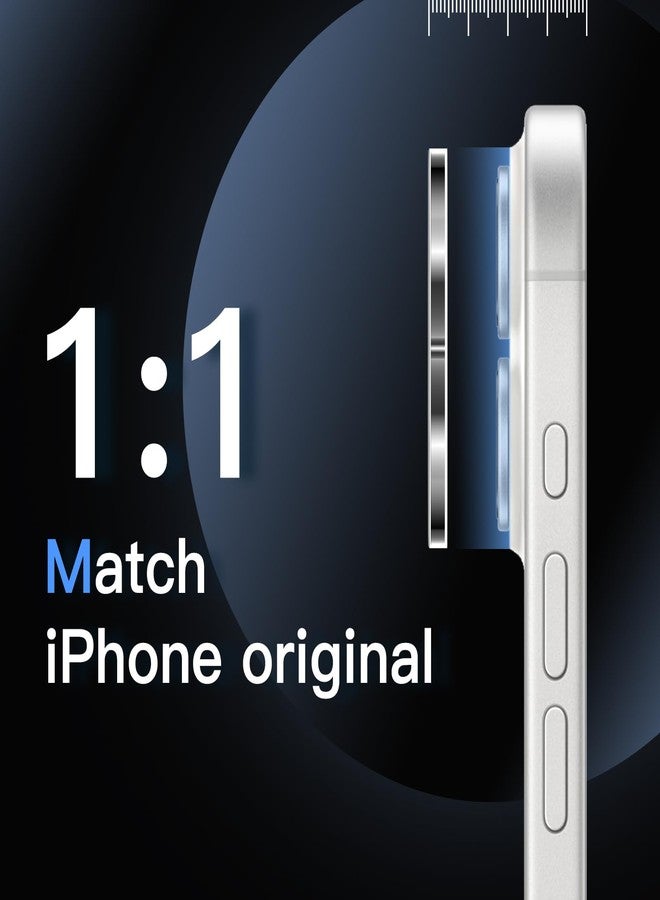 JETech Camera Lens Protector for iPhone 17 6.3-Inch, 9H Tempered Glass, Anti-Scratch, Case Friendly, Does Not Affect Night Shots, HD Clear, 3-Pack (Clear) - Image 5