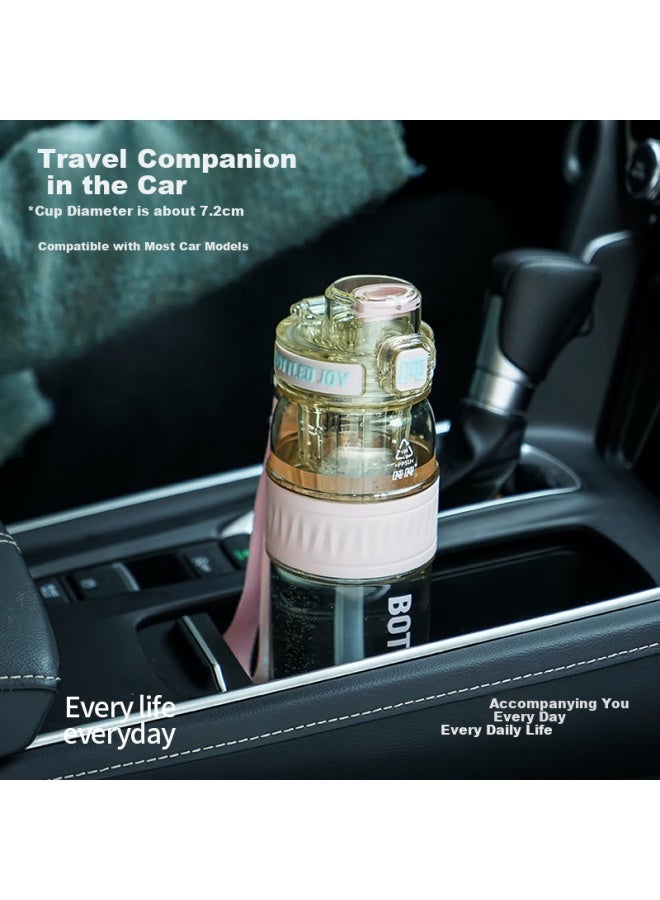 Bottled Joy Ppsu 106 Ton Barrel Non-ual Premature King Yibo Maternal And Child Grade Straw Cup Student Backpack Car-mounted Water Cup