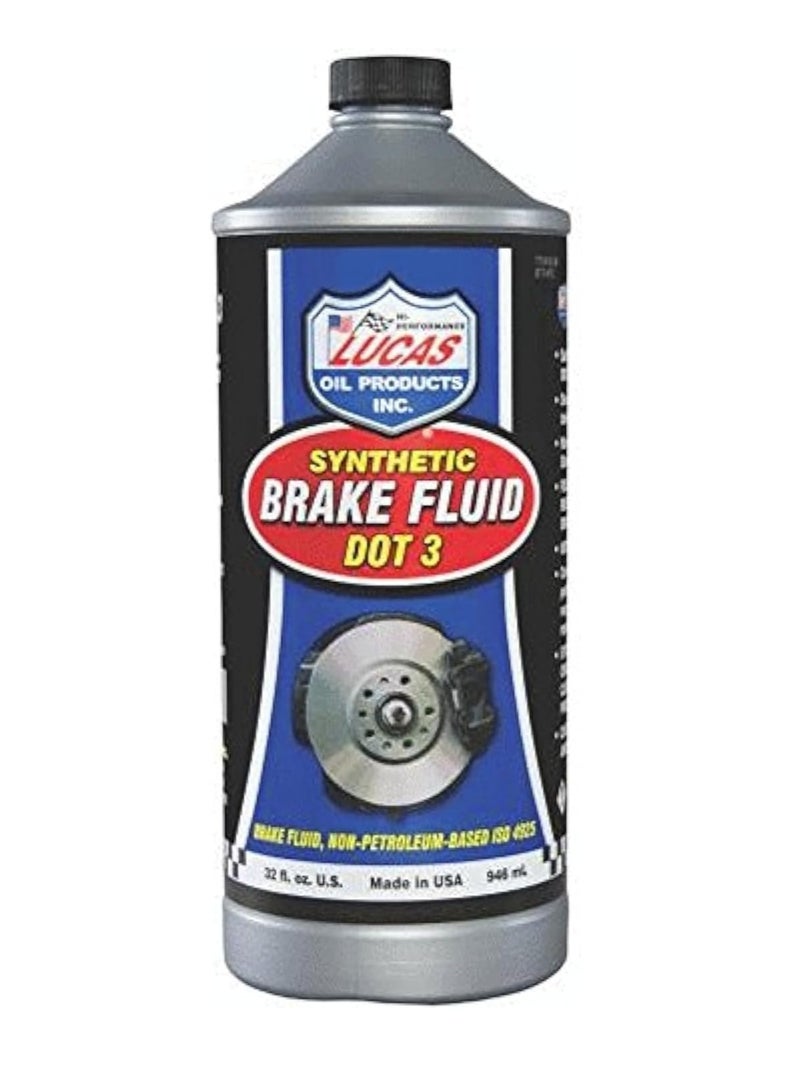 LUCAS Lucas Oil 10826 Brake Fluid - 1 Quart  - Image 1