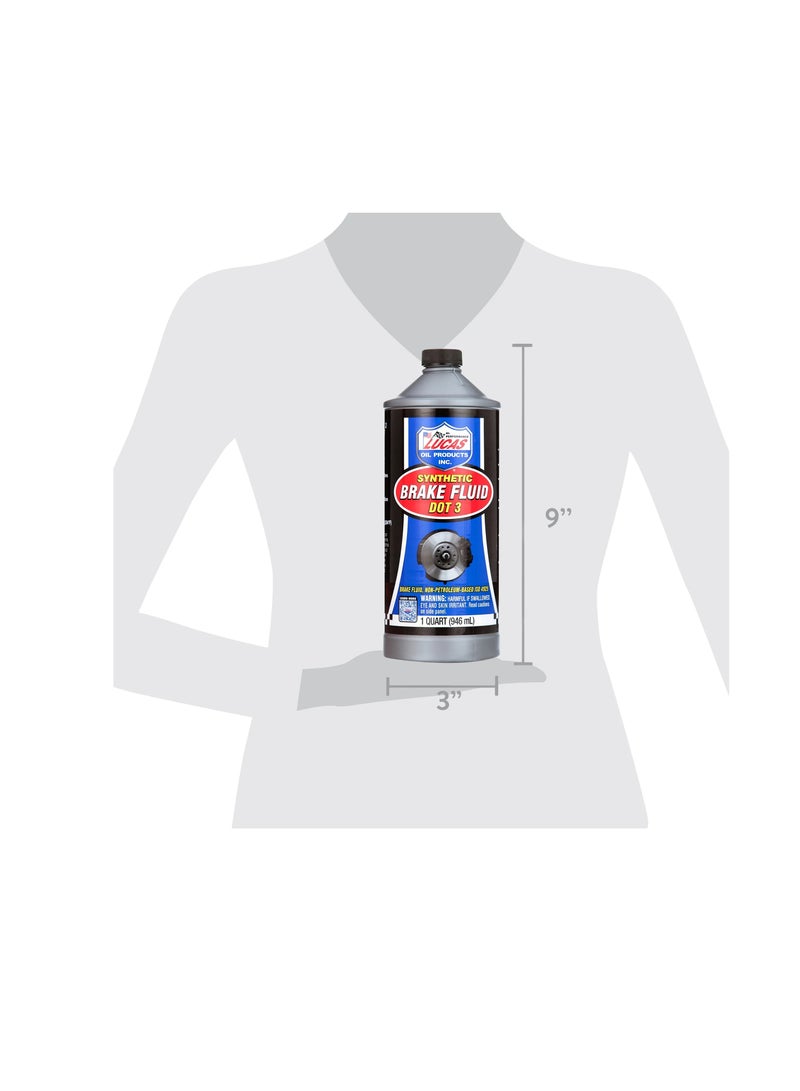 LUCAS Lucas Oil 10826 Brake Fluid - 1 Quart  - Image 2