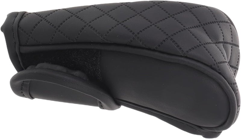 Garneck Universal Pu Leather Gear Lever Cover with Anti-slip Protective Shift Knob for Car Cabin Accessories Suitable for Automatic and Manual Transmission Vehicles Black - Image 1