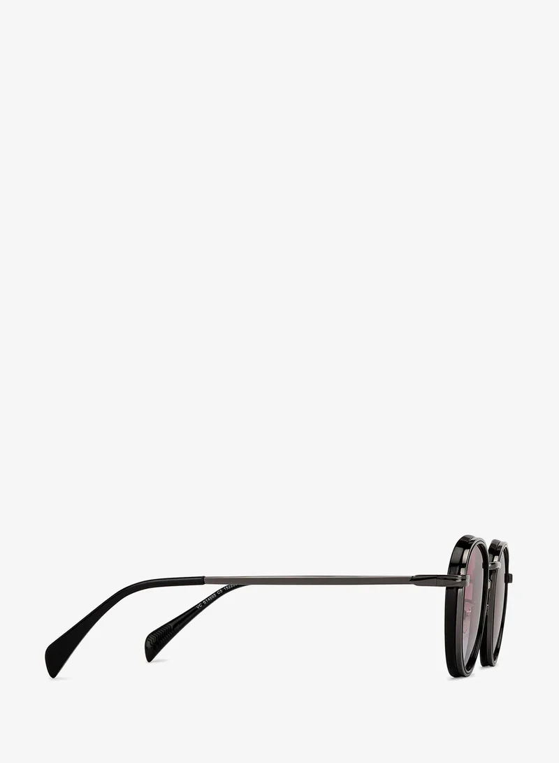 Vincent Chase  Wired Up By Lenskart Full Rim Round Polarized & UV Protected Sunglasses For Men & Women - VC S14665  | Best Price UAE