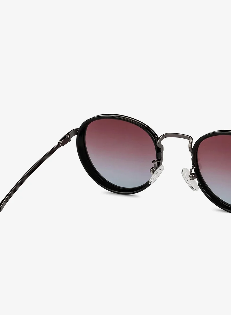 Vincent Chase  Wired Up By Lenskart Full Rim Round Polarized & UV Protected Sunglasses For Men & Women - VC S14665  | Best Price UAE