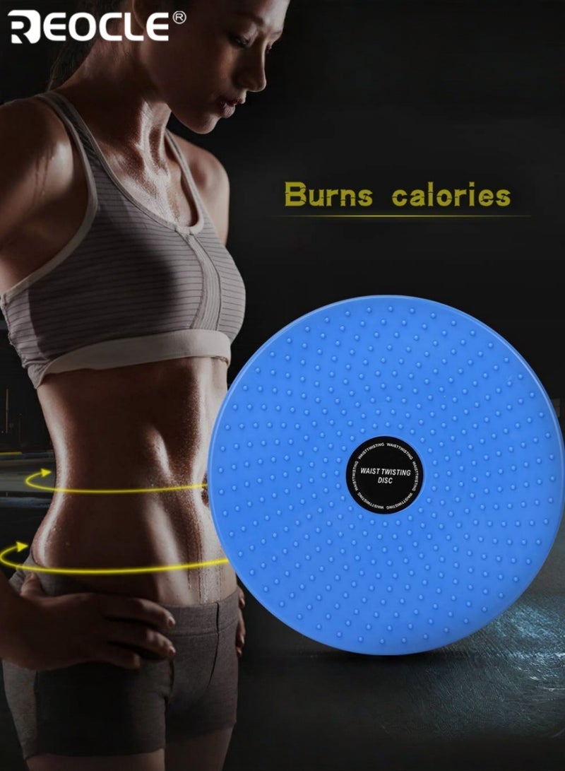 REOCLE Hip Leg Abdominal Waist Twister Board Portable Balance Board Non-Slip Workout Disc Core Stability Trainer Suitable for Home Gym Pilates Yoga - Image 5