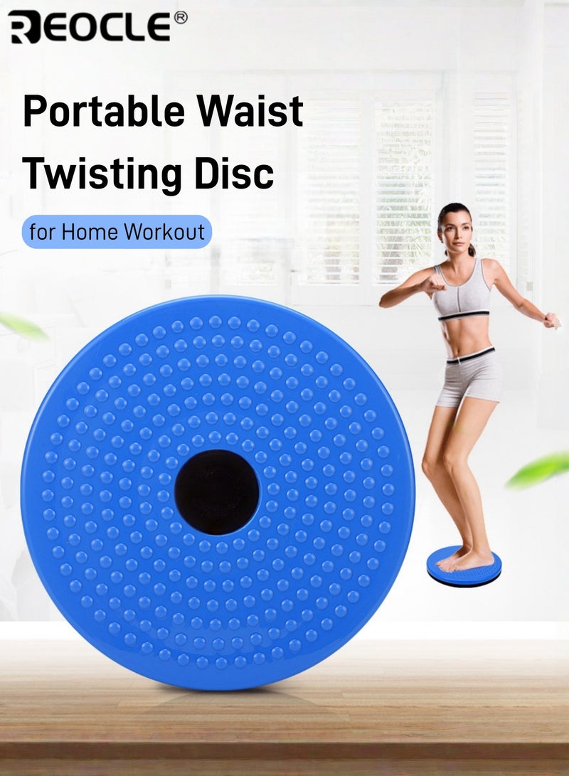 REOCLE Hip Leg Abdominal Waist Twister Board Portable Balance Board Non-Slip Workout Disc Core Stability Trainer Suitable for Home Gym Pilates Yoga - Image 1