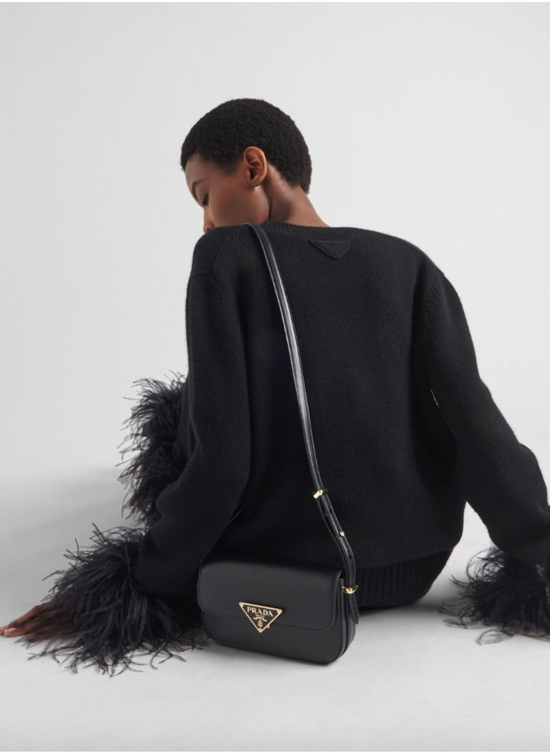 PRADA - Prada leather shoulder bag - Image 1