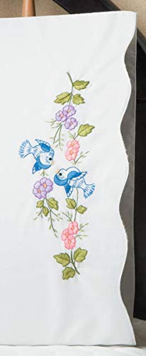 Tobin Bluebirds Pillowcases for Embroidery - Image 1