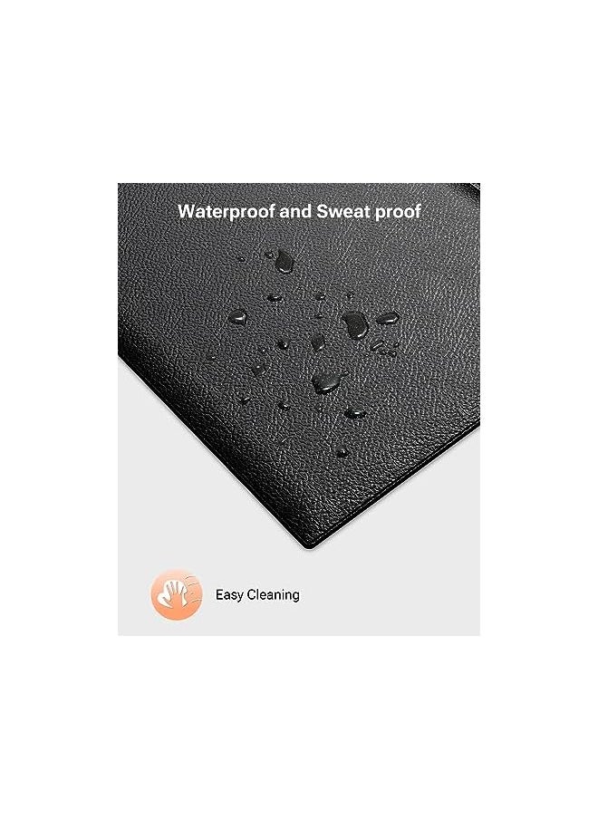 Foldable Treadmill Mat, Exercise Bike Mats For Home Gym Workout, Waterproof Non-Slip Exercise Equipment Mat Floor Protector For Indoor Cycles, Rowing Machine, Elliptical