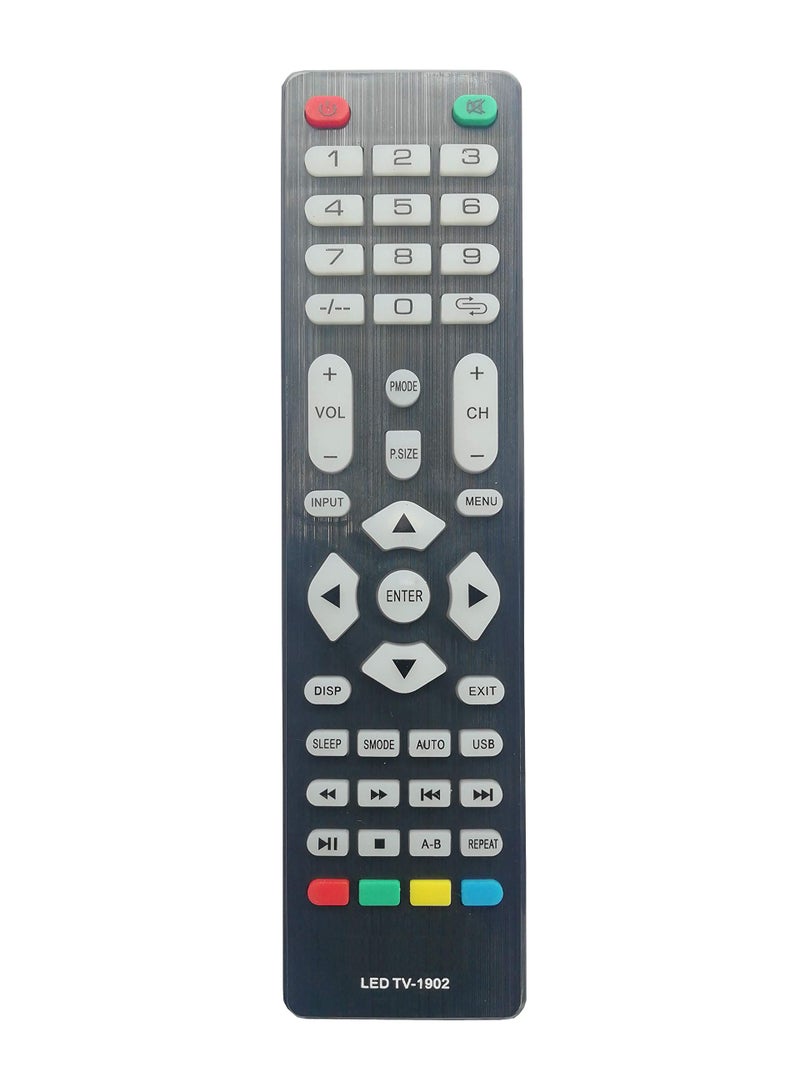 LipiWorld® LED-1902 LCD Led Remote Control (Suitable for Intex Led Tv Old Exactly Same Will Only Work) Compatible for Intex Tv Remote - Image 5