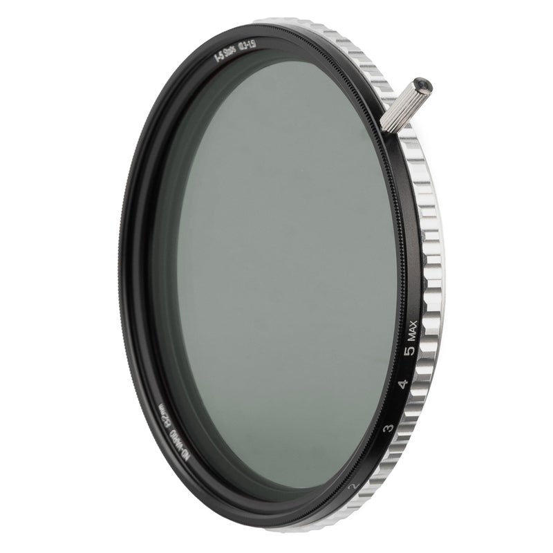 NiSi 86mm Swift True Color NDVario 15 Stops ND2ND32 Variable ND Filter Dustproof and Waterproof Nano Coating Optical Glass No Vignetting and X Effect with Lens Filter Case and Lens Cap - Image 2