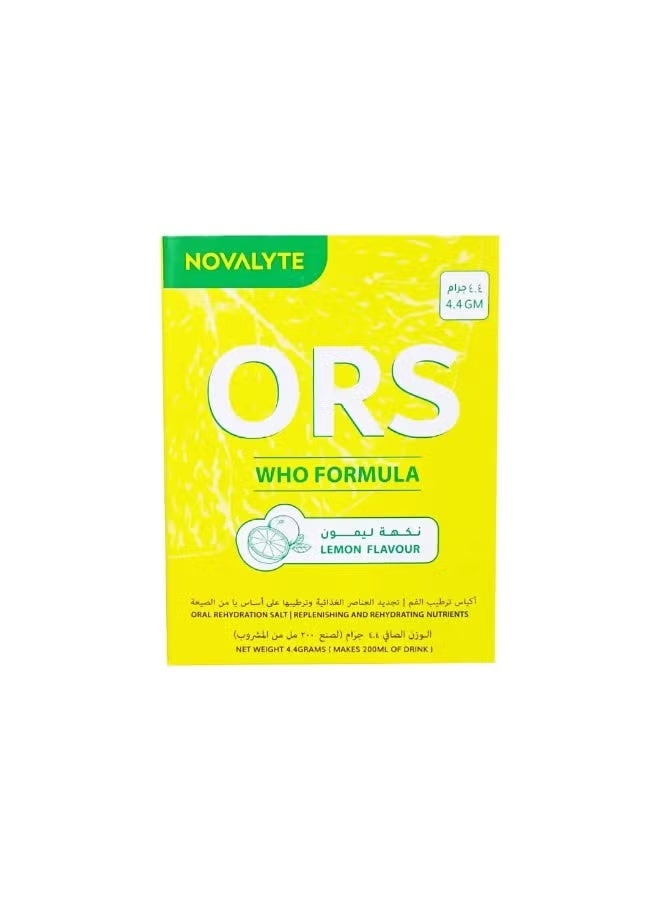 NOVALYTE ORS LEMON FLAVOUR