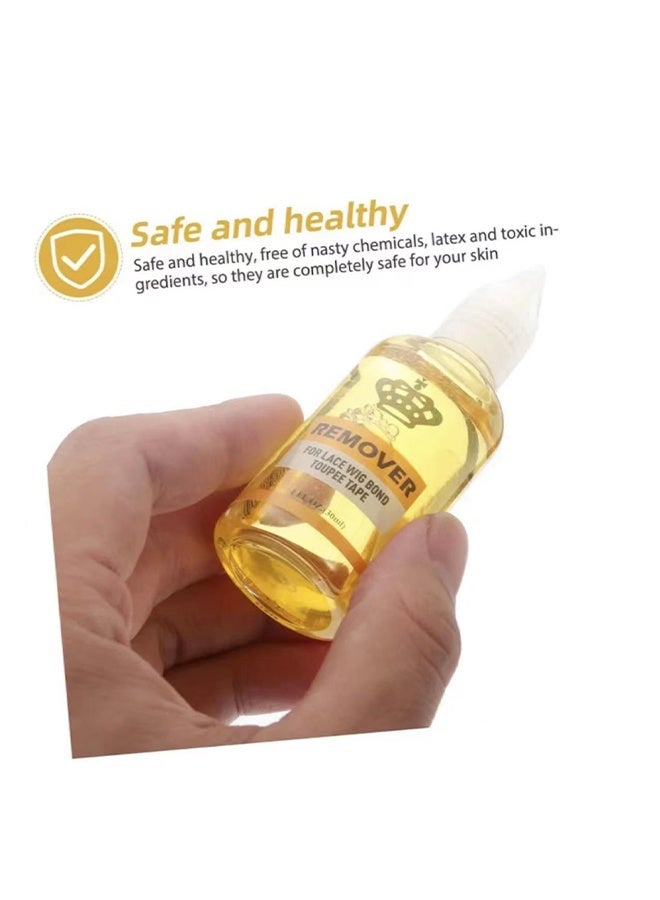 جوست بوند مزيل للدانتيل شعر مستعار بوند طوبي الشريط - مزيل تمديد الشريط سريع المفعول وصلات الشعر شعر مستعار غراء 30 مل - Image 5