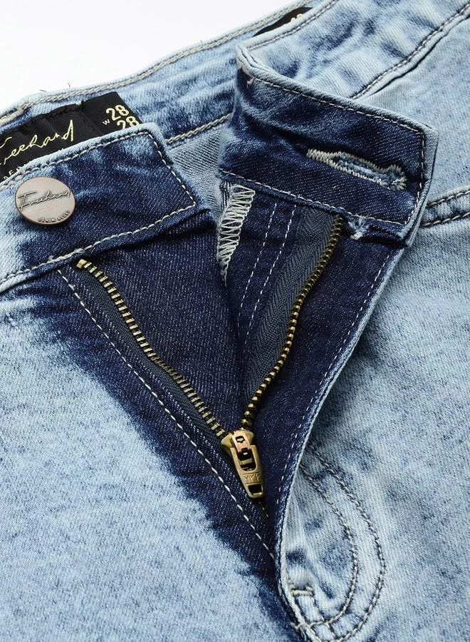 Freehand Blue Women Regular Fit Solid Blue Jeans for Women | Best Price UAE