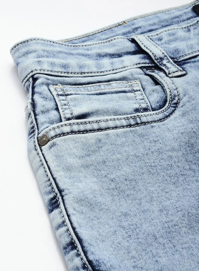 Freehand Blue Women Regular Fit Solid Blue Jeans for Women | Best Price UAE