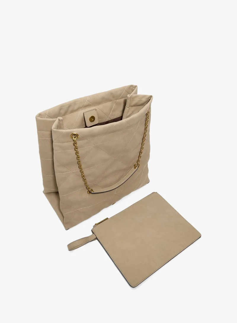 ALDO  Morgane Buckle Detail Satchel for Women | Best Price UAE