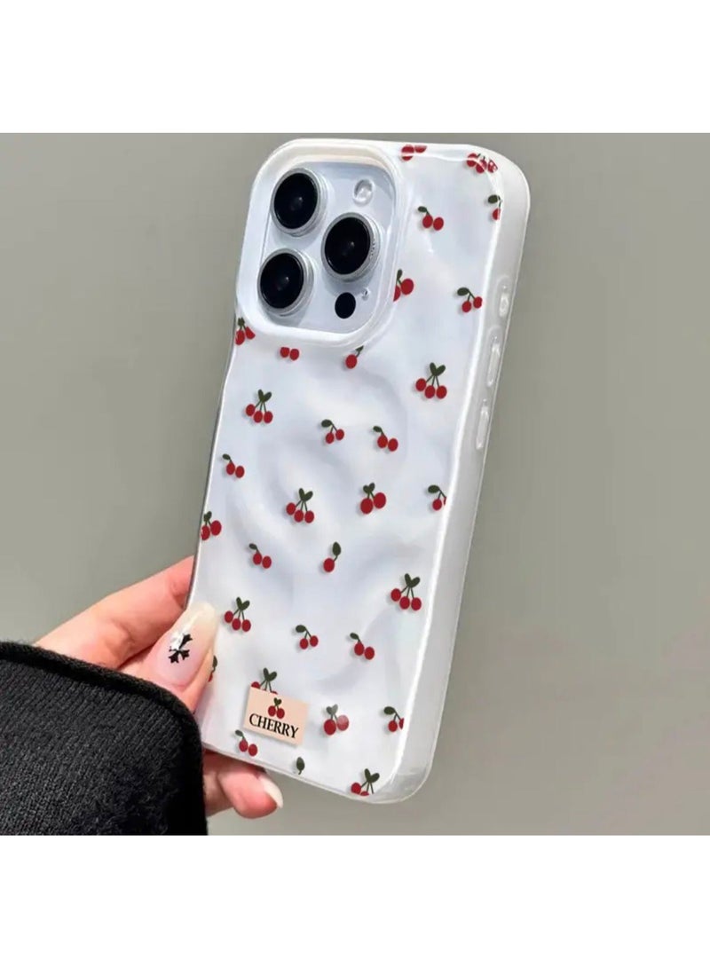 17 جراب هاتف بتصميم كرتوني جذاب مستوحى من الكرز - Image 1