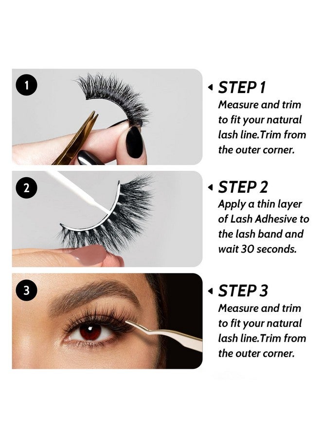 GOLLEE Lash Glue Cluster False Eyelashes Gule Strip Lash Glue For Diy Lash Extensions Super Strong Hold Eyelash Adhesive Waterproof Long Lasting For Lash Cluster Fast Drying Clear Eye Lash Glue - Image 5