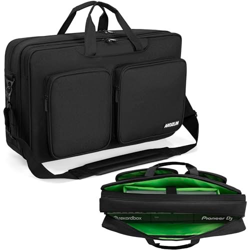 AKOZLIN Multi-layer Controller Gig Bag Padded Mixer Carry Case Fit For Pioneer DDJ FLX4 DJ Lite SB 2 3 SB2 SB3 DJ 400 RB Controller Travel Bag - Image 1